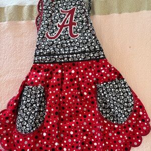 Kids Polka Dot Dress with Floral Accents